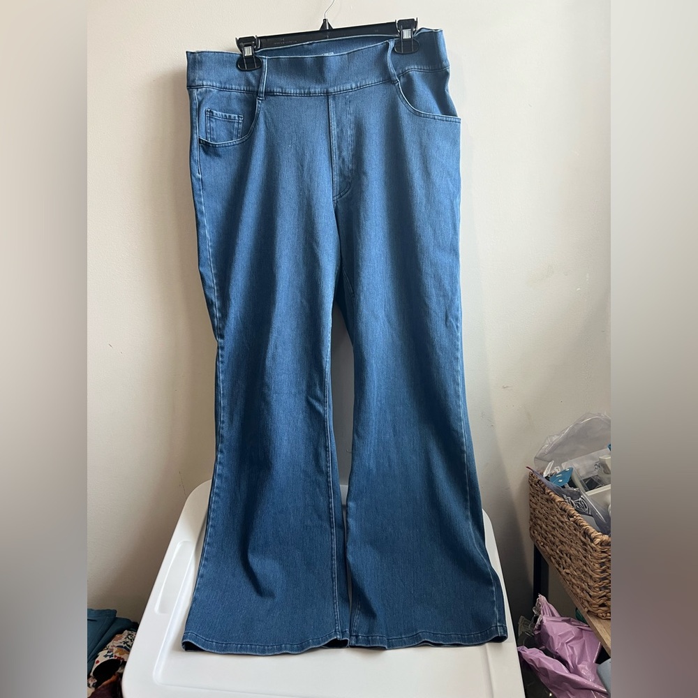 HALARA Blue Flare & Wide Leg Jeans